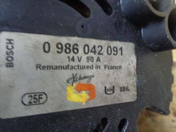 ALTERNATEUR 90AMP CITROEN/PEUGEOT/FIAT - Vue 5